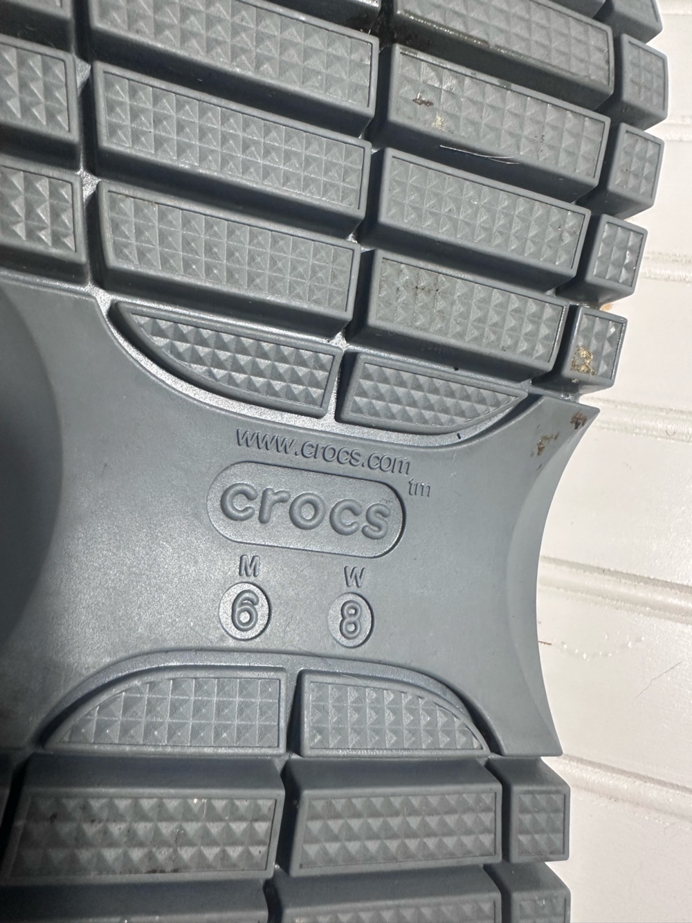 Crocs x Lil Nas X platform Mega Crush clogs brown Sherpa women’s 8 - Picture 10 of 10